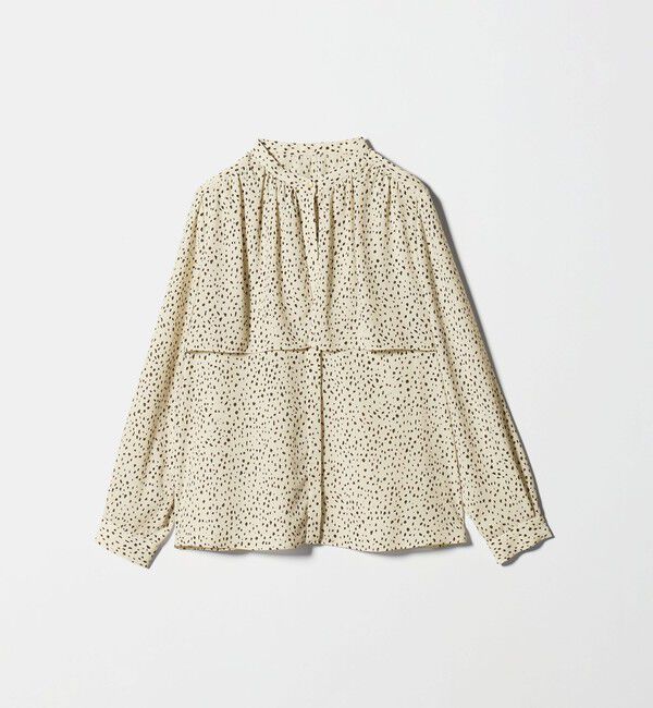 UNITED ARROWS green label relaxing「シアー フロント ヨーク ブラウス マシンウォッシャブル UVカット」|シャツ・ブラウス|