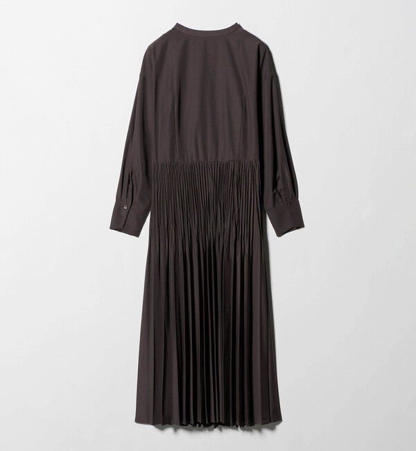 UNITED ARROWS green label relaxing「［size SHORTあり］ワッシャー プリーツ ロングスリーブ ワンピース」|ワンピース|