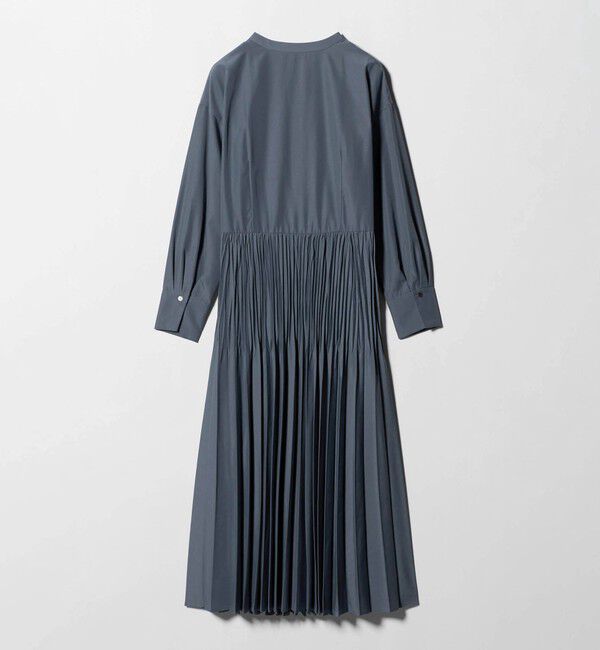 UNITED ARROWS green label relaxing「［size SHORTあり］ワッシャー プリーツ ロングスリーブ ワンピース」|ワンピース|