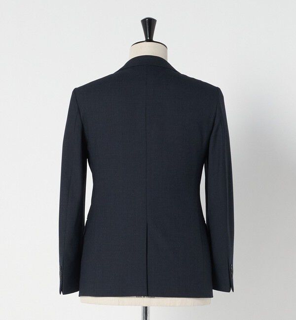 UNITED ARROWS green label relaxing「A+ TWPU バーズアイ 2B スリム ジャケット -ウォッシャブル・ストレッチ-」|テーラードジャケット|