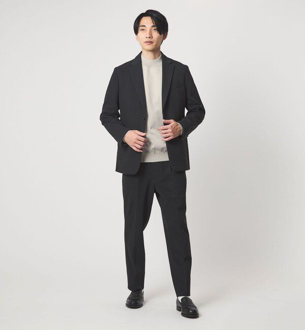 UNITED ARROWS green label relaxing「A+ ポリエステル モックネック ニット -ウォッシャブル-」|ニット・セーター|