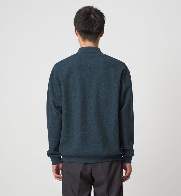 UNITED ARROWS green label relaxing「ワッフル 長袖 ポロシャツ カットソー」|ポロシャツ|