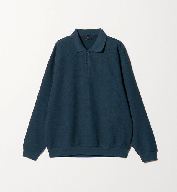 UNITED ARROWS green label relaxing「ワッフル 長袖 ポロシャツ カットソー」|ポロシャツ|