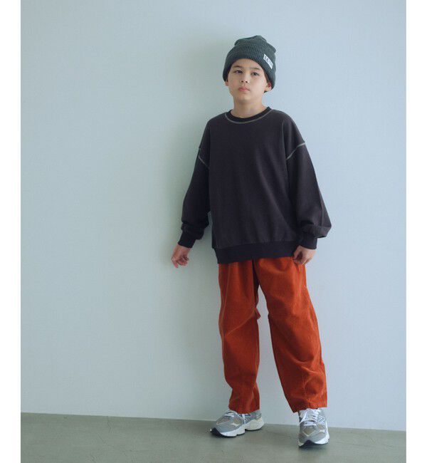 UNITED ARROWS green label relaxing「コーデュロイ カーブパンツ / キッズ  100cm-160cm ストレッチ」|チノ|