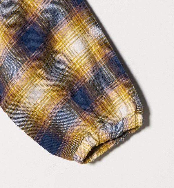 UNITED ARROWS green label relaxing「オンブレチェック ワンピース  / キッズ  100cm-160cm」|ワンピース|