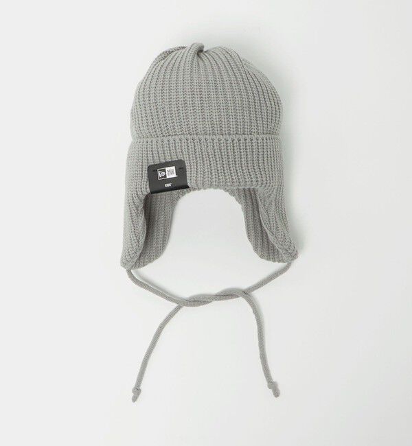 UNITED ARROWS green label relaxing「＜NEW ERA＞ ニットトラッパー / ニット帽 / キッズ  」|ニット帽|LT.GRAY