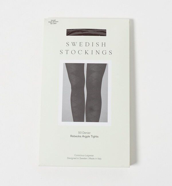 EMMEL REFINES「＜SWEDISH STOCKINGS＞Rebecka アーガイル タイツ 50デニール＜ Select by EMMEL REFINES ＞」|タイツ・ストッキング|