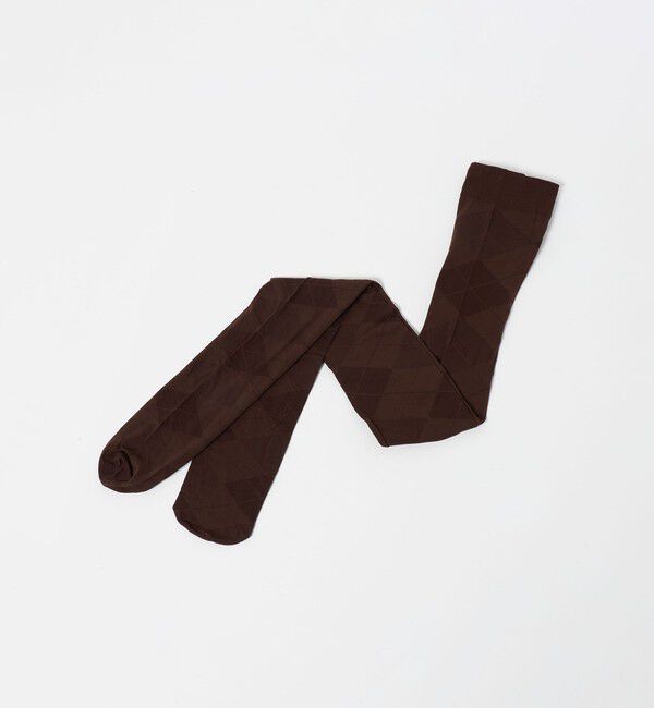 EMMEL REFINES「＜SWEDISH STOCKINGS＞Rebecka アーガイル タイツ 50デニール＜ Select by EMMEL REFINES ＞」|タイツ・ストッキング|