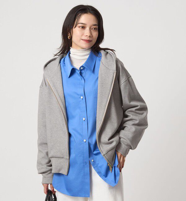 UNITED ARROWS green label relaxing「ウラキモウ ジップ フーディー」|パーカー|