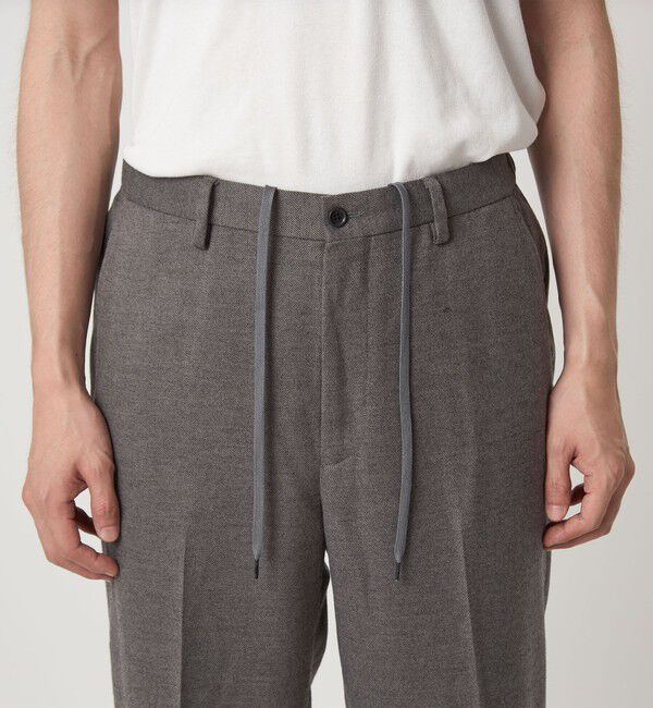 UNITED ARROWS green label relaxing「ウォッシャブル フラノ ツイル ワイド ユーティリティパンツ W2 -ストレッチ-」|その他|