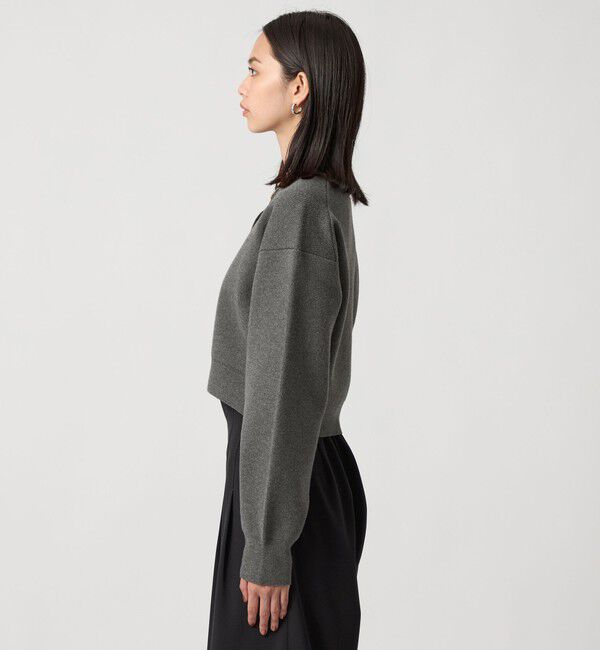 EMMEL REFINES「＜EMMEL REFINES＞EM HW ビジュー ミニ カーディガン」|カーディガン|