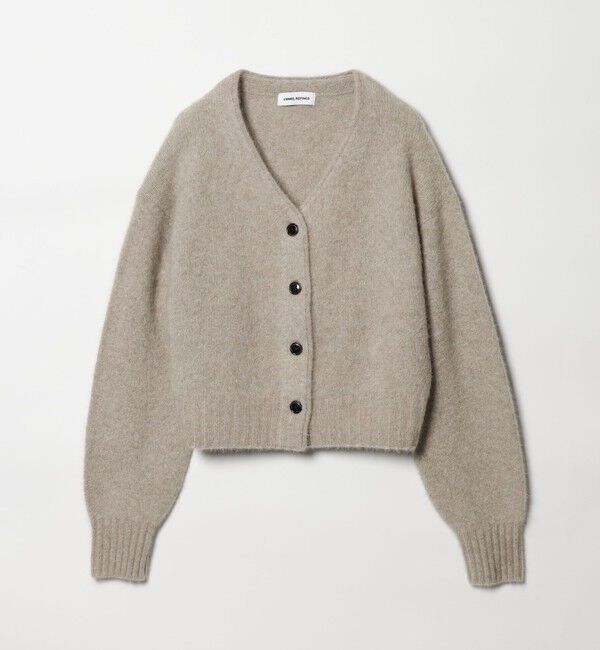 EMMEL REFINES「＜EMMEL REFINES＞EM FOX/W/CA Vネック カーディガン」|カーディガン|