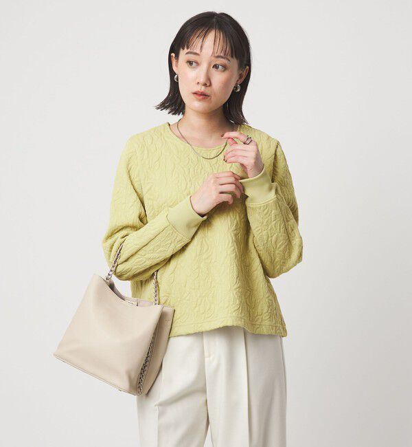 UNITED ARROWS green label relaxing「フクレジャカード プルオーバー カットソー」|Tシャツ・カットソー|