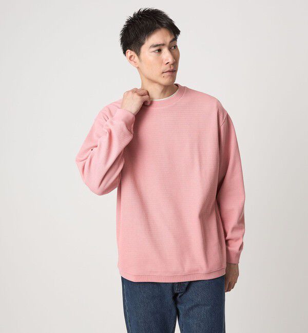 UNITED ARROWS green label relaxing「ウェーブ サーマル クルーネック Tシャツ」|Tシャツ・カットソー|