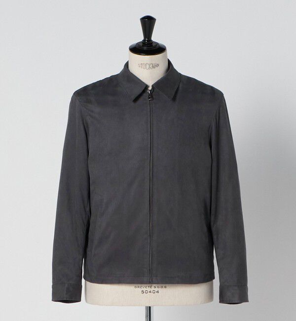 UNITED ARROWS green label relaxing「DC ポリエステル スエードライク ブルゾン」|ブルゾン・スタジャン|