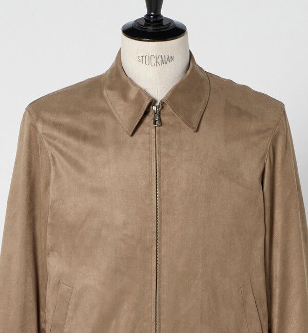 UNITED ARROWS green label relaxing「DC ポリエステル スエードライク ブルゾン」|ブルゾン・スタジャン|