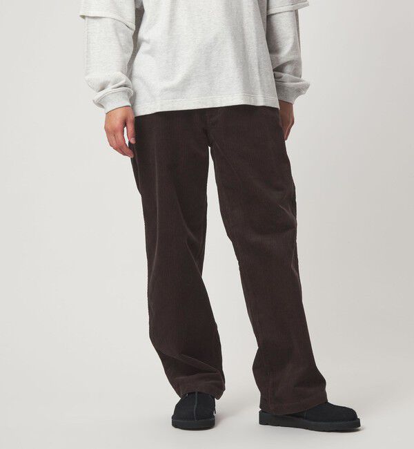UNITED ARROWS green label relaxing「【WEB限定】＜GLR or＞コーデュロイ ストレート パンツ」|その他|DK.BROWN