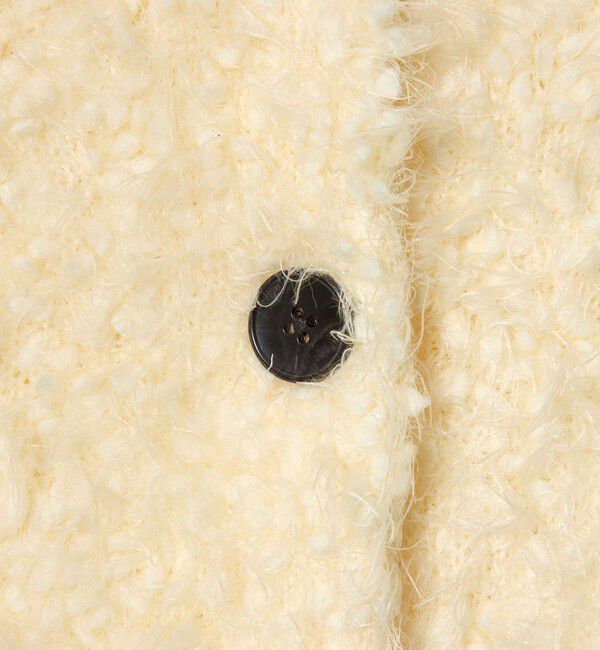 EMMEL REFINES「＜EMMEL REFINES＞EM ポコスラブ フラッフィー カーディガン」|カーディガン|