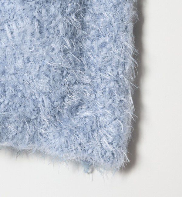 EMMEL REFINES「＜EMMEL REFINES＞EM ポコスラブ フラッフィー カーディガン」|カーディガン|