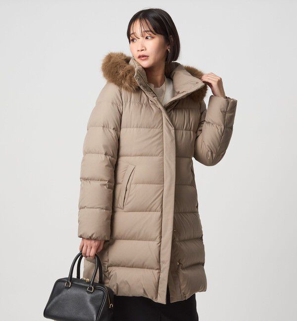 UNITED ARROWS green label relaxing「フード ロング ダウン」|ダウン|