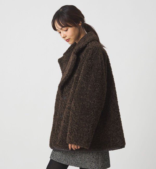 EMMEL REFINES「＜EMMEL REFINES＞EM リバーシブル フェイクムートン コート」|その他|