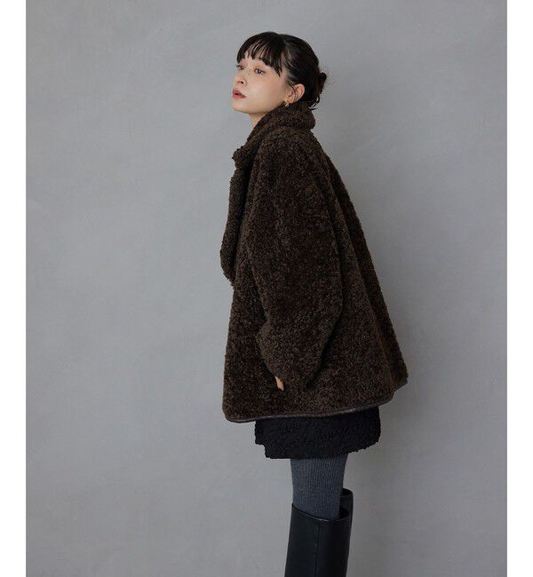 EMMEL REFINES「＜EMMEL REFINES＞EM リバーシブル フェイクムートン コート」|その他|