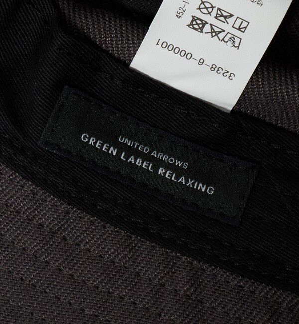 UNITED ARROWS green label relaxing「GLR ポリエステル サージ ロゴ ハット」|ハット|