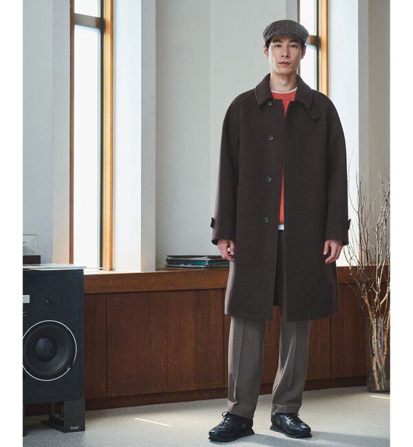 UNITED ARROWS green label relaxing「SENTDALE WOOL ステンカラーコート」|ステンカラーコート|