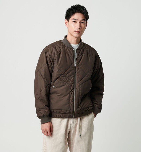 UNITED ARROWS green label relaxing「パデッド リバーシブル ジップ ブルゾン」|ブルゾン・スタジャン|