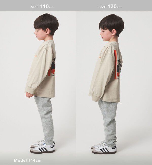UNITED ARROWS green label relaxing「アクティブパンツ （グレー）/ キッズ  100cm-160cm」|チノ|