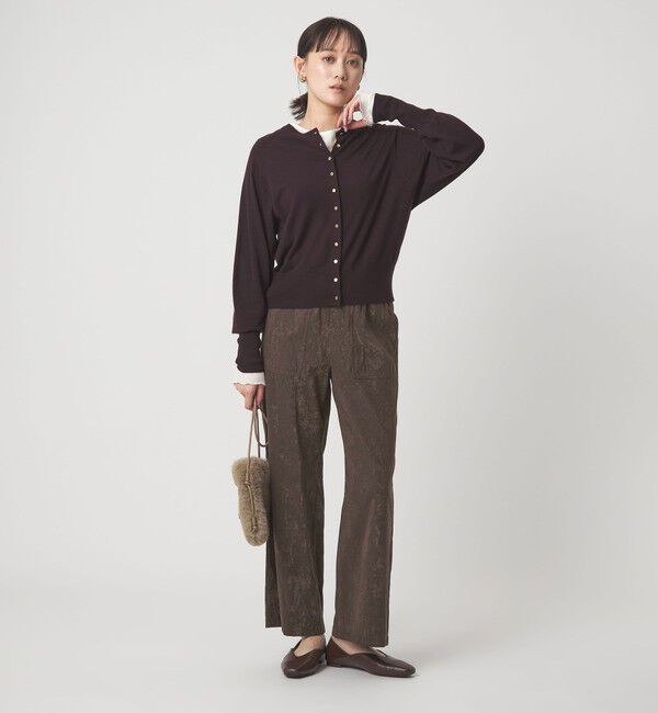 UNITED ARROWS green label relaxing「フィブリルサテン パンツ」|その他|