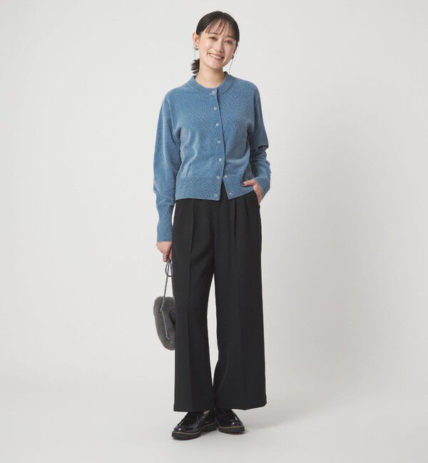 UNITED ARROWS green label relaxing「メランジ ツイル ワイド パンツ マシンウォッシャブル」|その他|