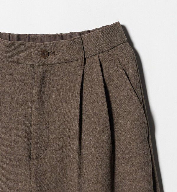 UNITED ARROWS green label relaxing「メランジ ツイル ワイド パンツ マシンウォッシャブル」|その他|