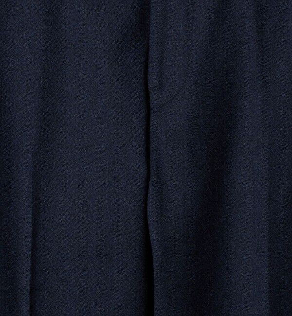 UNITED ARROWS green label relaxing「GLR CLOTH フラノ無地 アジャスター NP スラックス -ストレッチ-」|スラックス|