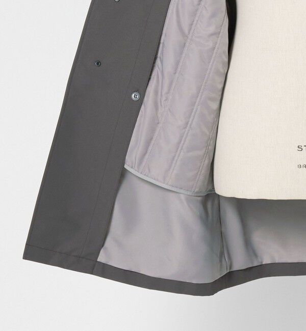 UNITED ARROWS green label relaxing「A+ Pミノテック 2WAY ステンカラーコート -撥水・防風・保温・吸湿発熱・ライナー取外し可-」|ステンカラーコート|