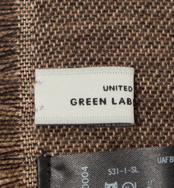 UNITED ARROWS green label relaxing「レオパード ジャガード ストール」|ストール|