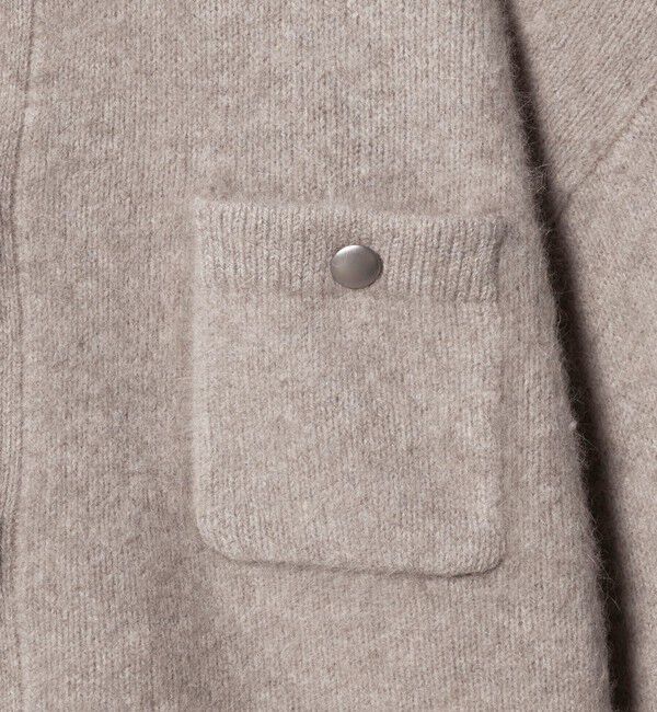 UNITED ARROWS green label relaxing「ヘアリー ニット ジャケットライク カーデイガン」|カーディガン|