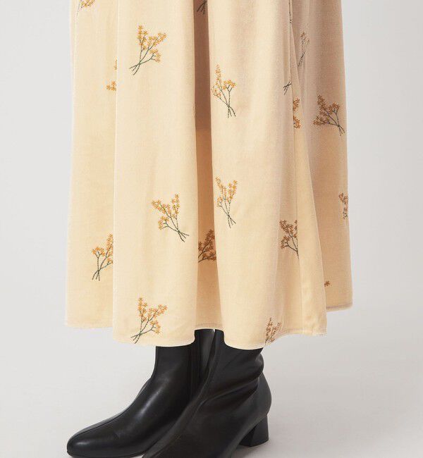 UNITED ARROWS green label relaxing「ベロア シシュウ キャミソール ワンピース」|ワンピース|