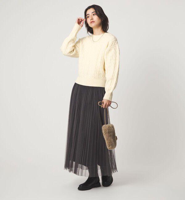 UNITED ARROWS green label relaxing「ゴールバーン 2WAY ニット カーディガン」|カーディガン|