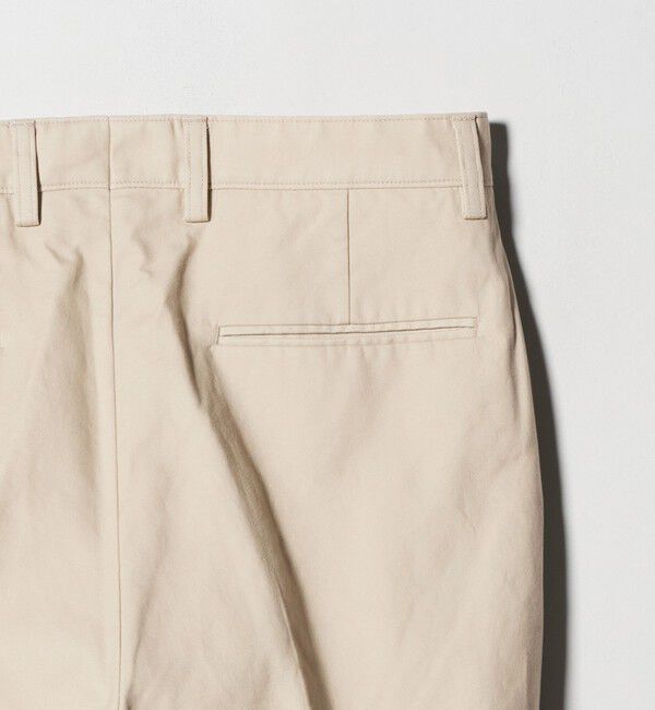 UNITED ARROWS green label relaxing「DC コットン 1プリーツ ストレート ドレスチノ パンツ」|スラックス|