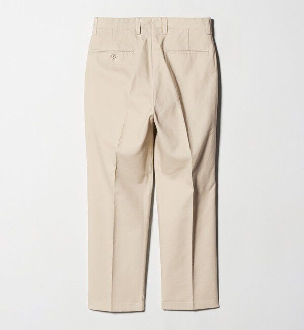 UNITED ARROWS green label relaxing「DC コットン 1プリーツ ストレート ドレスチノ パンツ」|スラックス|