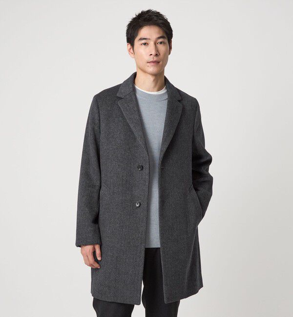 UNITED ARROWS green label relaxing「S100 ビーバー チェスターコート」|チェスターコート|