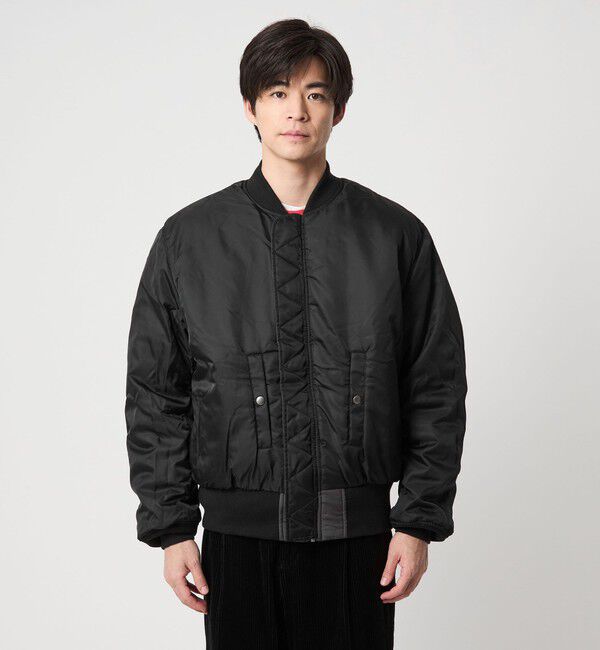 UNITED ARROWS green label relaxing「【別注】＜ALPHA INDUSTRIES＞リバーシブル MA-1 フライトジャケット ブルゾン」|ミリタリージャケット|