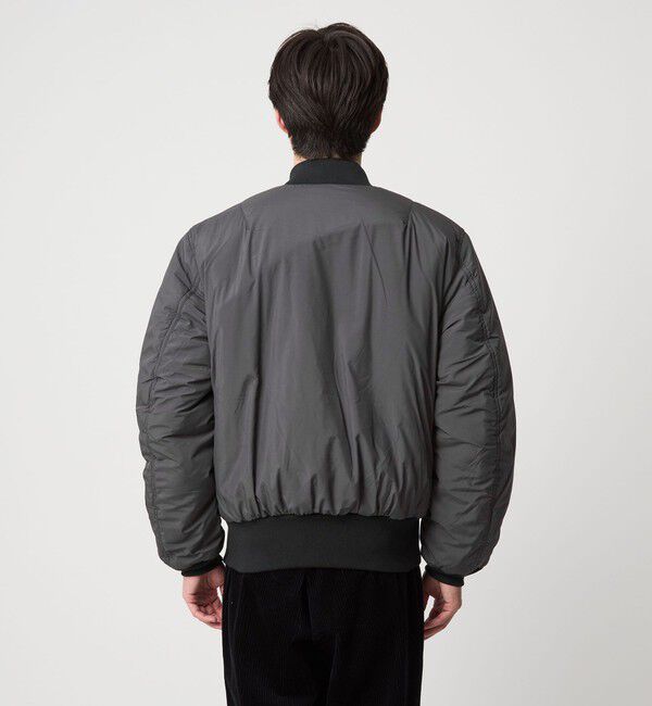 UNITED ARROWS green label relaxing「【別注】＜ALPHA INDUSTRIES＞リバーシブル MA-1 フライトジャケット ブルゾン」|ミリタリージャケット|