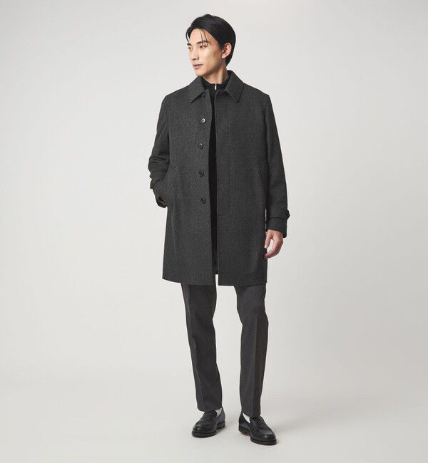 UNITED ARROWS green label relaxing「ウールカシミヤ バルカラーコート ステンカラーコート」|ステンカラーコート|