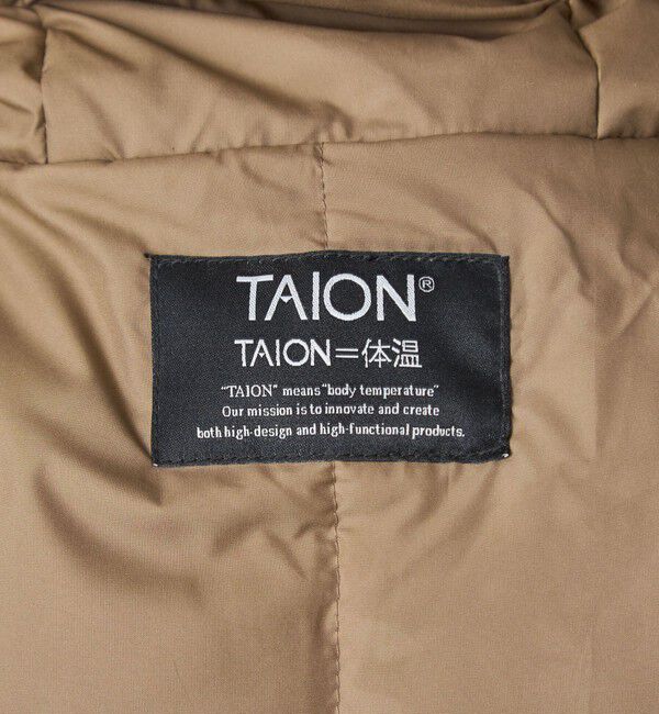 UNITED ARROWS green label relaxing「【別注】＜TAION＞リバーシブル ダウン フーディ ジャケット」|ダウン|