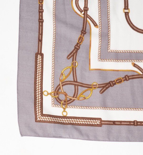 UNITED ARROWS green label relaxing「プリント スクエアストール」|ストール|