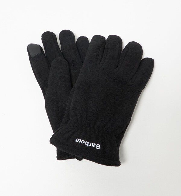 UNITED ARROWS green label relaxing「＜Barbour＞フリース グローブ -タッチスクリーン-」|手袋|