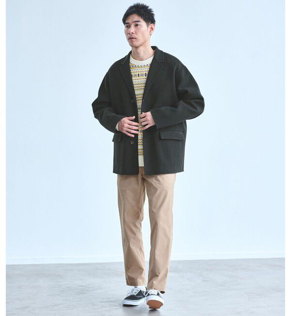 UNITED ARROWS green label relaxing「ウール ナイロン リバー ジャコット アウター」|その他|