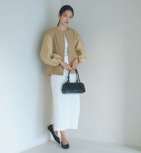 UNITED ARROWS green label relaxing「［size SHORTあり］fleurie(フルリー) フォルム ジャケット」|ノーカラージャケット|